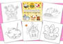 create bold and easy coloring book pages for KDP